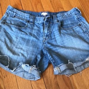 JCREW Jean shorts. 5” inseam